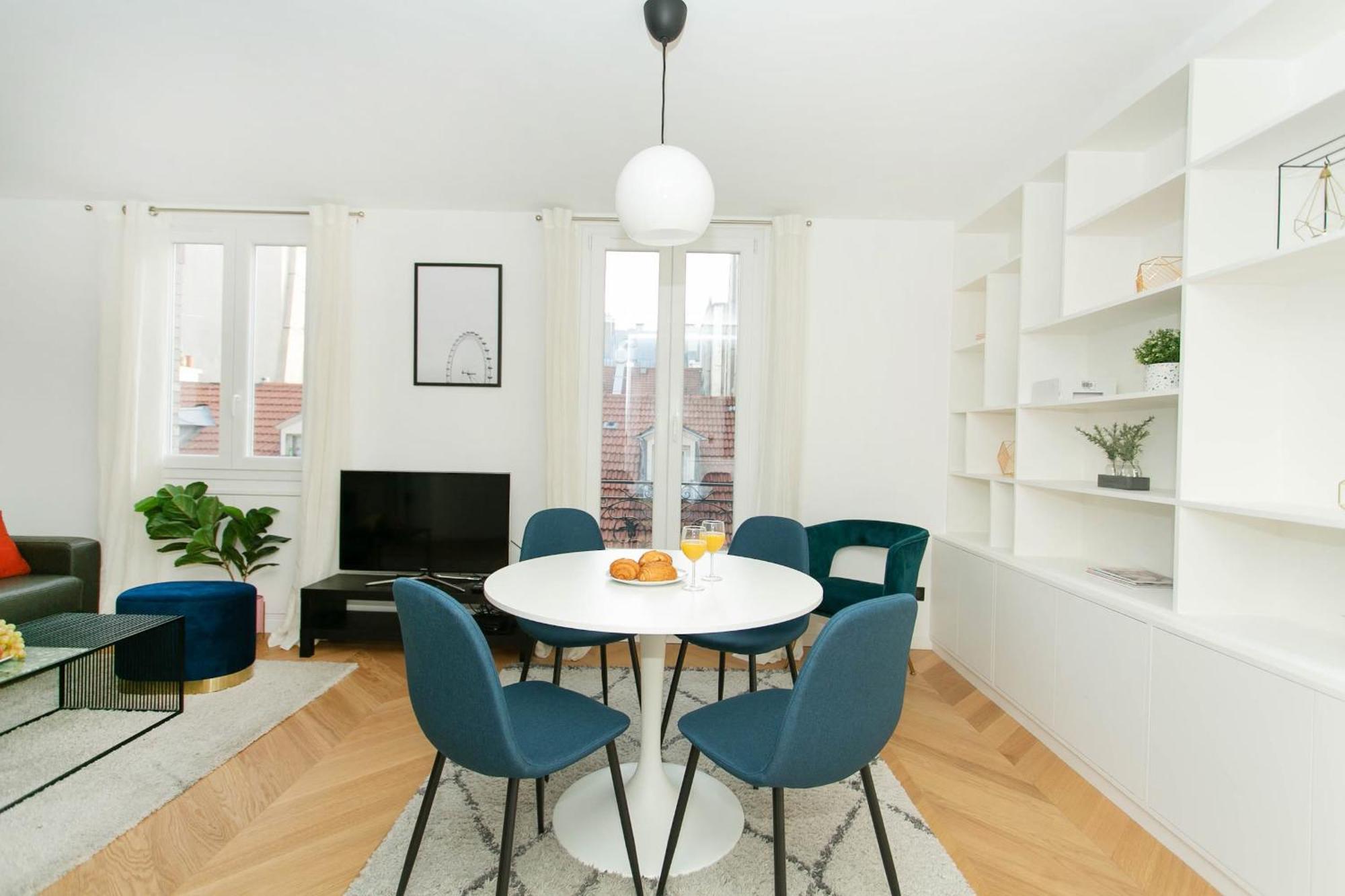 Haussmann - 2Br Near Champs-Elysees - Cityapartmentstay باريس المظهر الخارجي الصورة