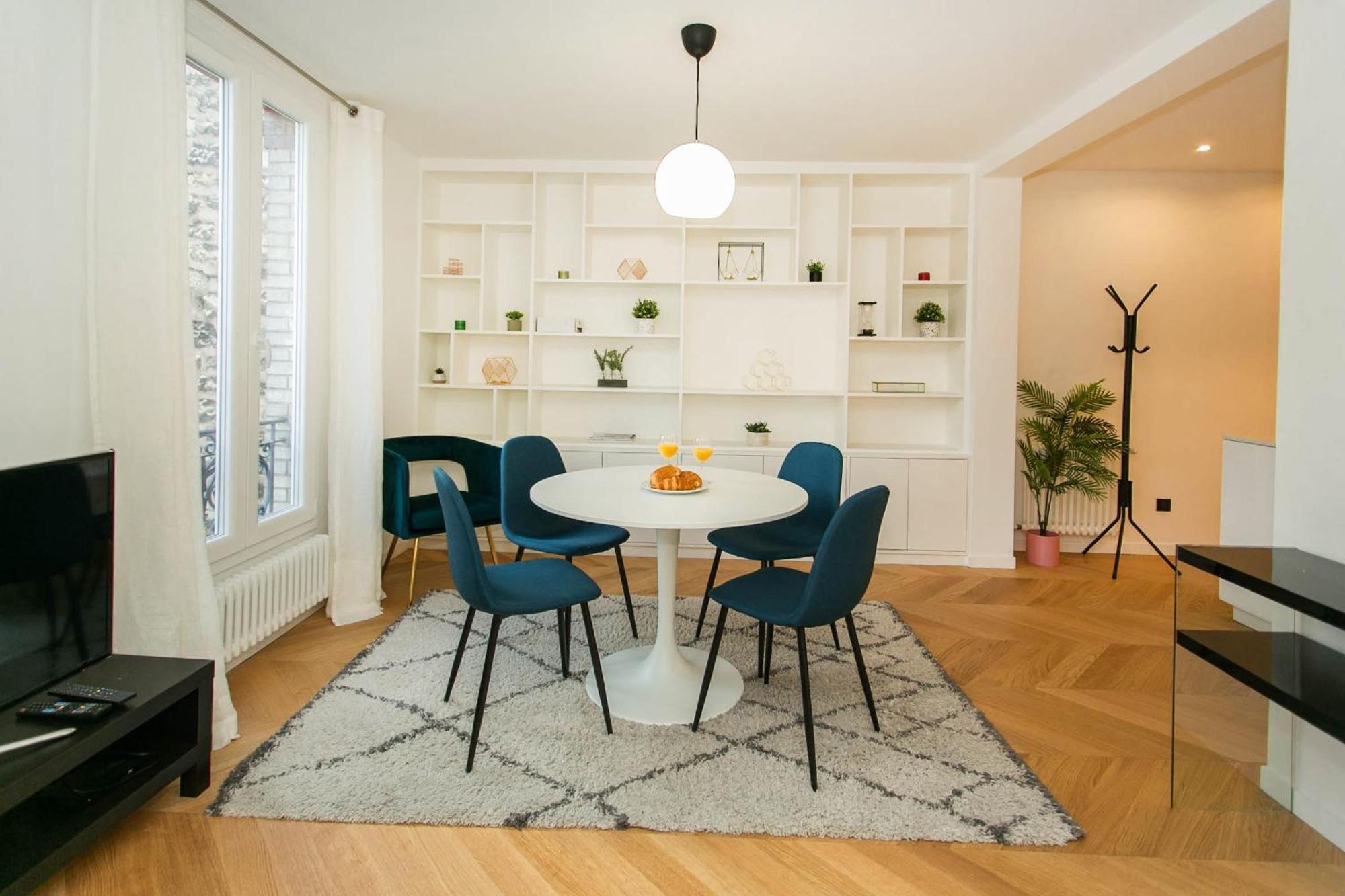 Haussmann - 2Br Near Champs-Elysees - Cityapartmentstay باريس المظهر الخارجي الصورة